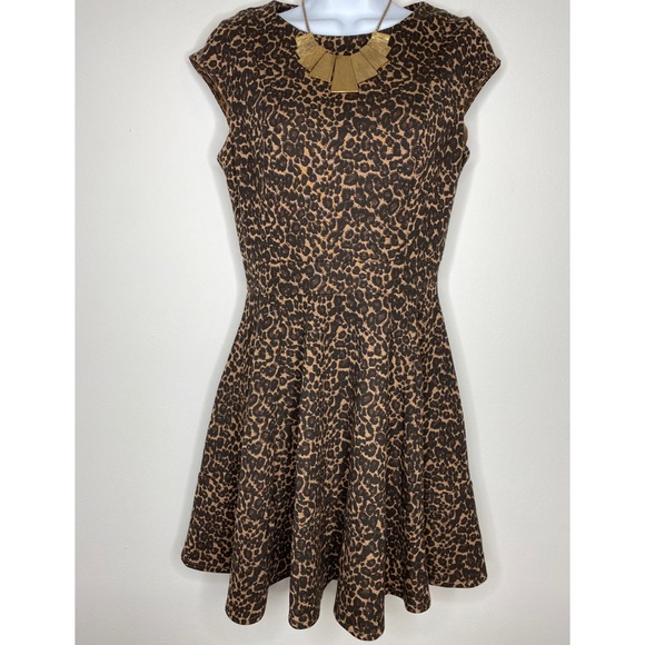 asos leopard dress - Picture 1 of 4